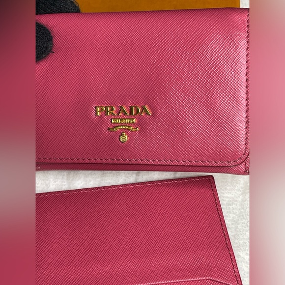 PRADA short cardcase pink - Picture 2 of 13